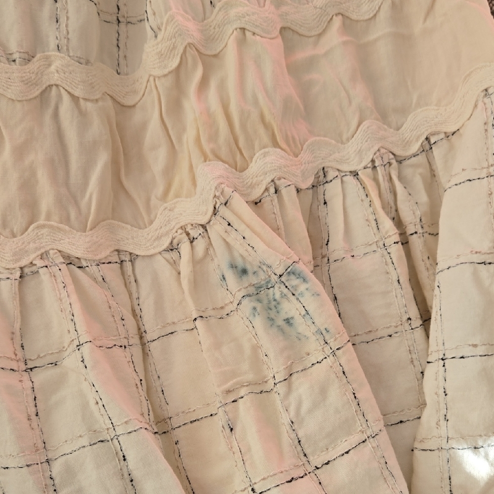 RAISSA A-Line Button Front Midi Skirt - Picture 5 of 8